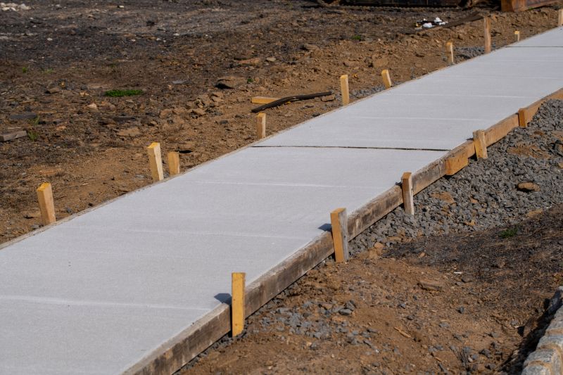 Concrete Path Construction