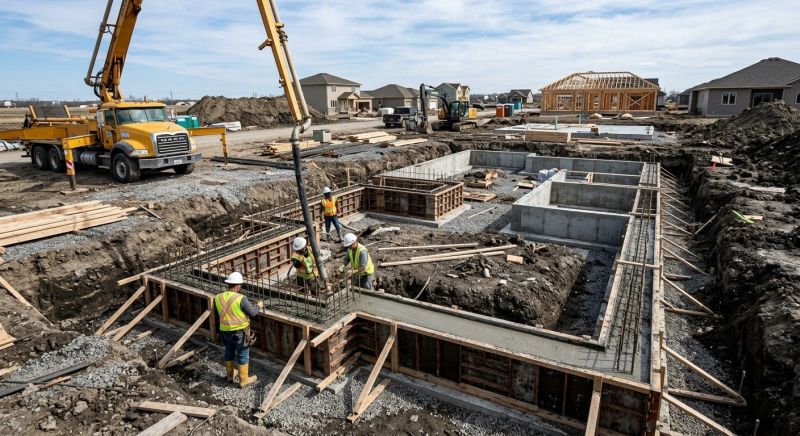 Deep Foundation Installation in Fort Worth, TX